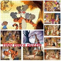 disney winnie the pooh puzzle tigger cartoon pattern creative jigsaw puzzle toy for kids adult collection hobby birthday gift