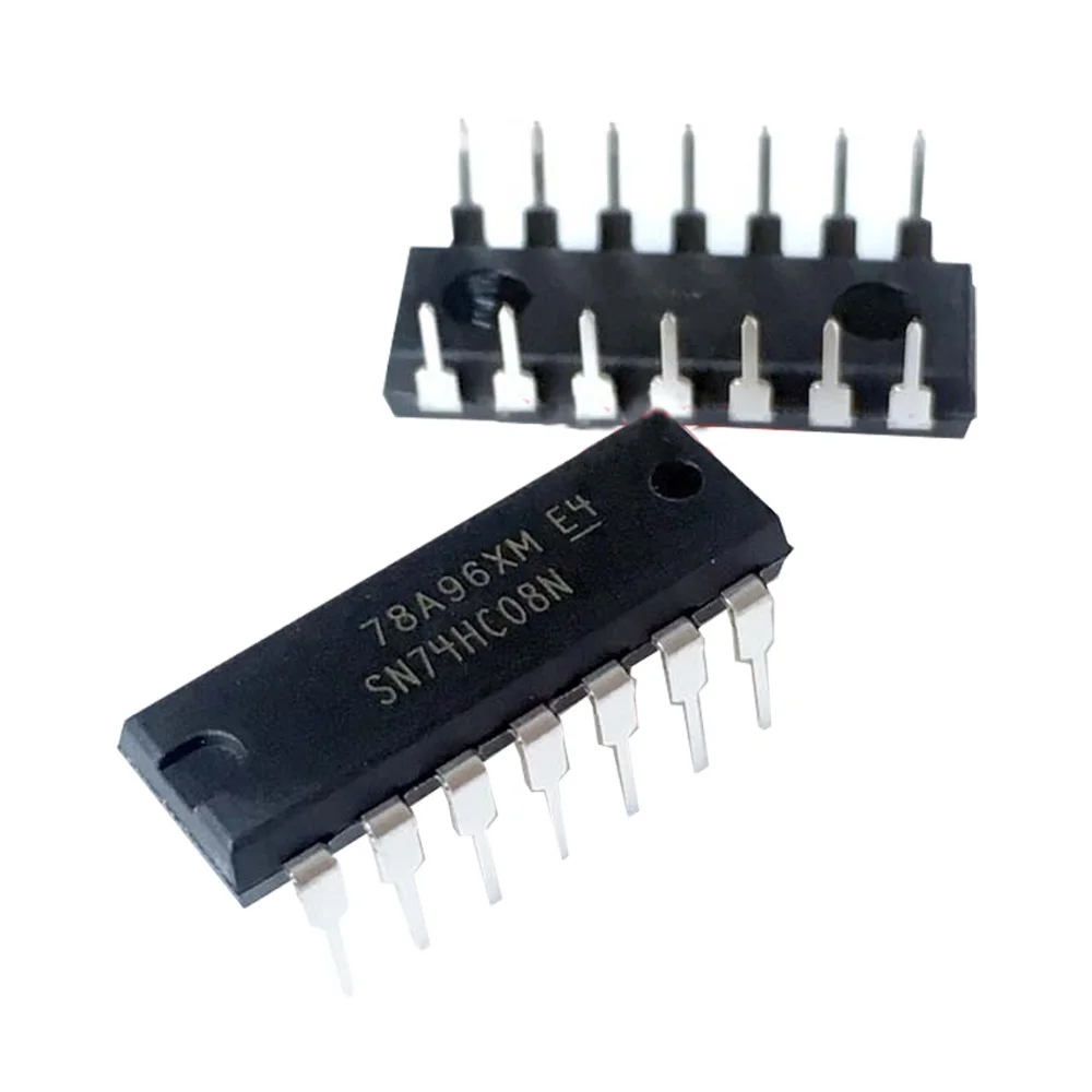 

10PCS74HC08 74HC08N SN74HC08N DIP-14 Can be purchased directly