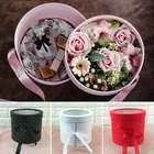 1 шт., двухслойная круглая вращающаяся Подарочная коробка с крышкой