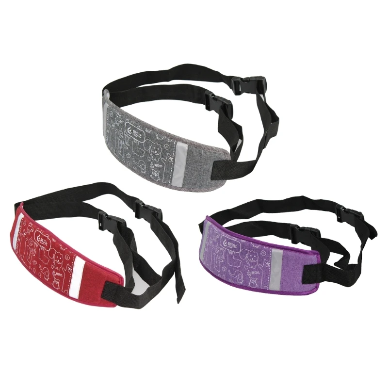 

Motorcycle Safety Belt Adjustable Safety Belt Non-Slip for Adult Kids Durable