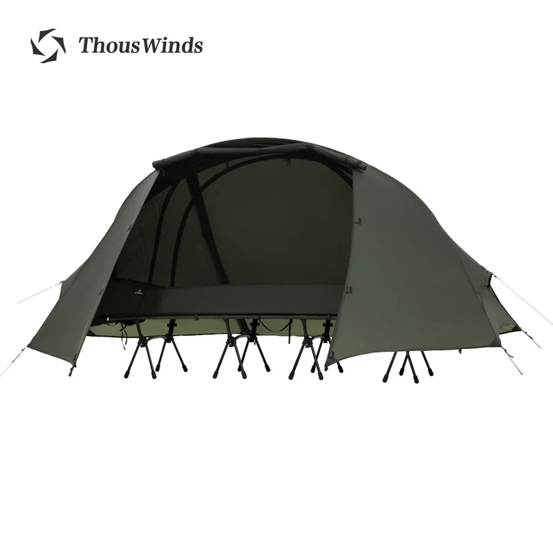 

Thous Winds Scorpio 1 People Tent Ultralight Backpack Cycling Tent Cot Tent 15D Nylon Ripstop Both Side Silicon Hiking Camp Tent