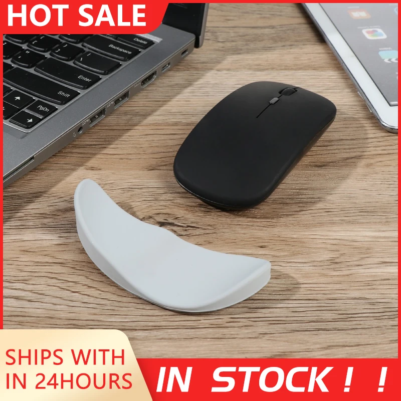 Soft Cooling Material Ｗrist Ｍouse Pad Ergonomic Gliding Palm Rest Sliding Pad That Moves With Your Mouse Wrist Rest Support