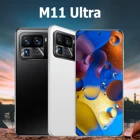 Смартфон глобальная версия M11 Ultra 5G, экран 7,3 дюйма, Qualcom 888, две Sim-карты, разблокированные мобильные телефоны 64 мп, сотовые телефоны