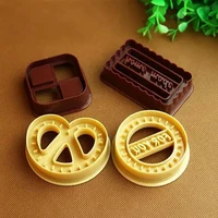 diy 3d love square circle rectangle religius cookie cutters mould set abs christmas baking chocolate cake decorating tools