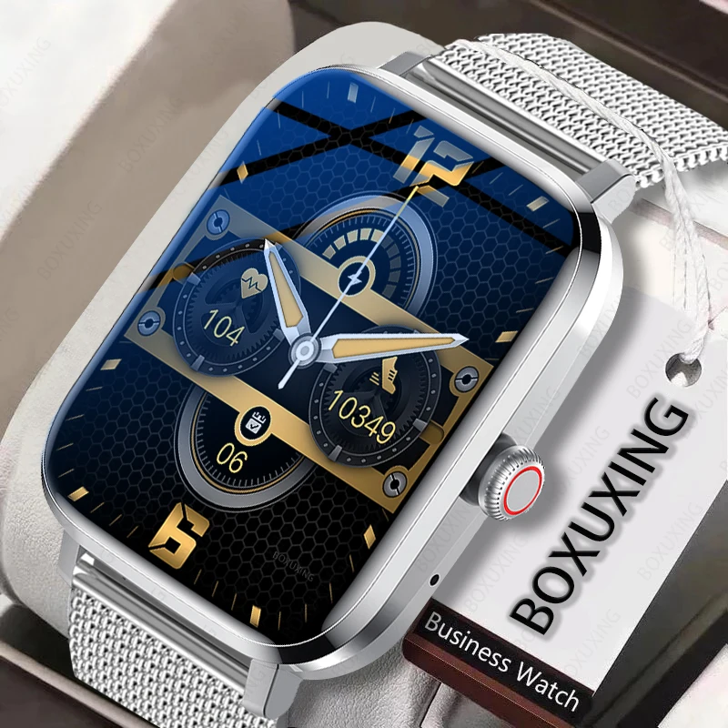 

2022 New Bluetooth Call Smart Watch Men NFC Watch 1.85"HD Full Touch Female Physiological Cycle Smartwatch Men Ladies For Huawei