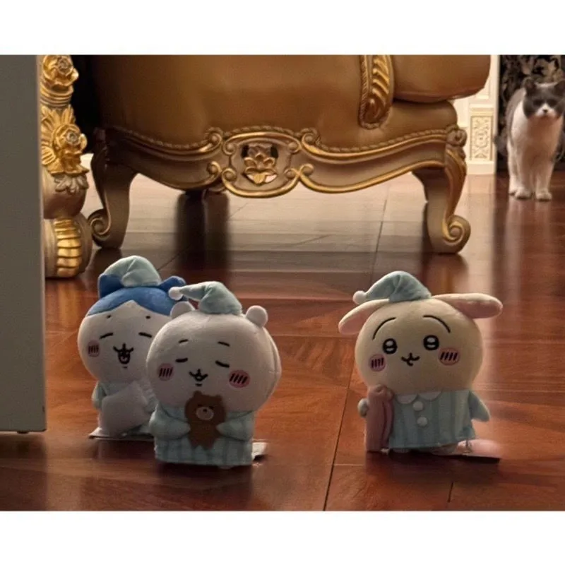 Chiikawa плюшевый милый автомобильный брелок Hachiware детская креативная школьная