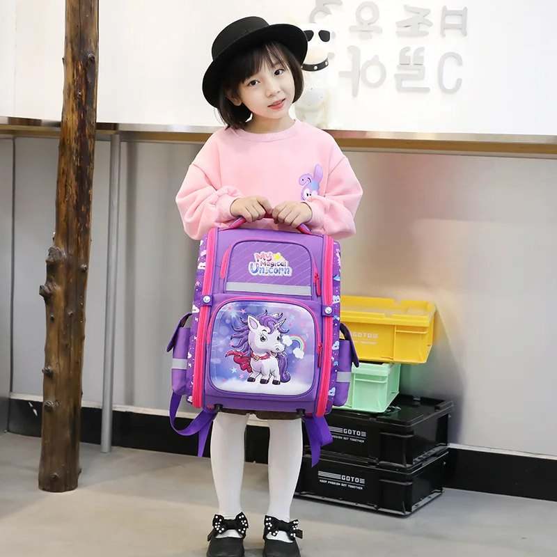 waterproof Children School Bags for Boys kids book bag Primary School Backpacks Orthopedic backpack schoolbag Mochila Infantil