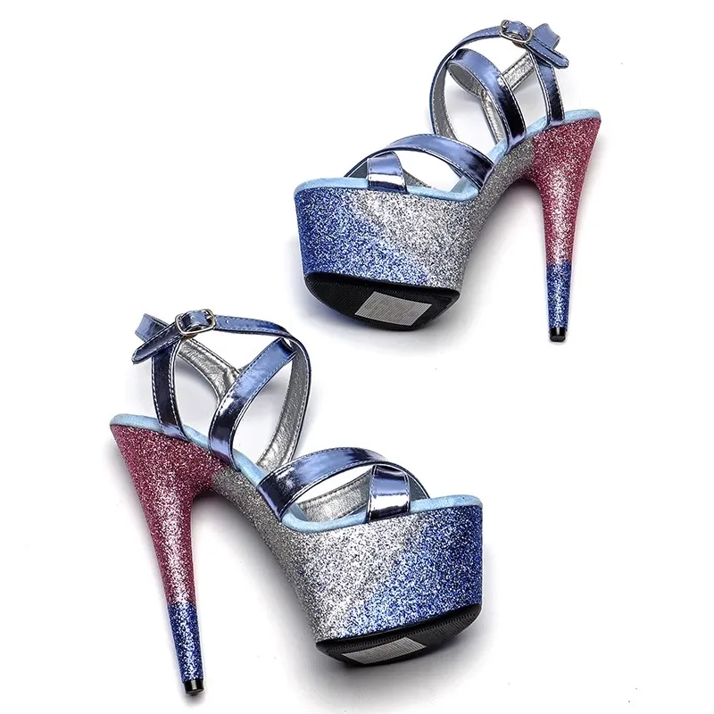 LAIJIANJINXIA/Новые пикантные экзотические женские сандалии из искусственной кожи 17