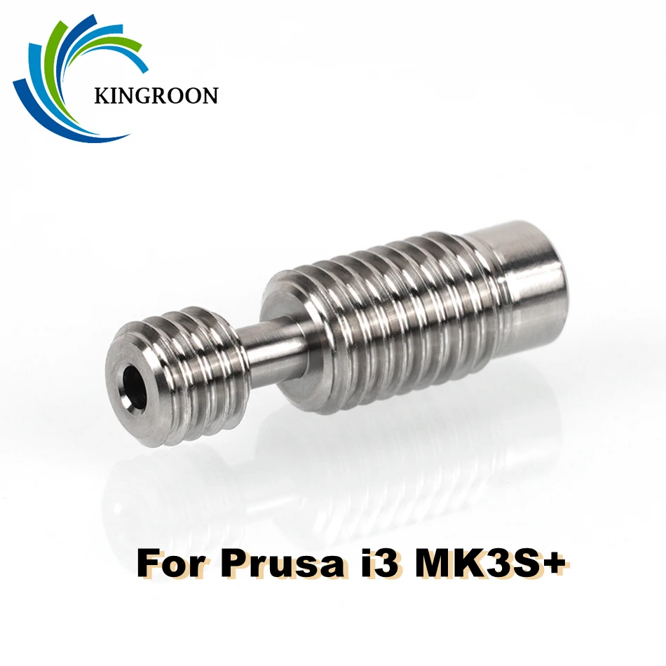 

KINGROON Heatbreak для Prusa i3 MK3S + детали для 3D-принтера, терморазрыв из титанового сплава, Резьба M6