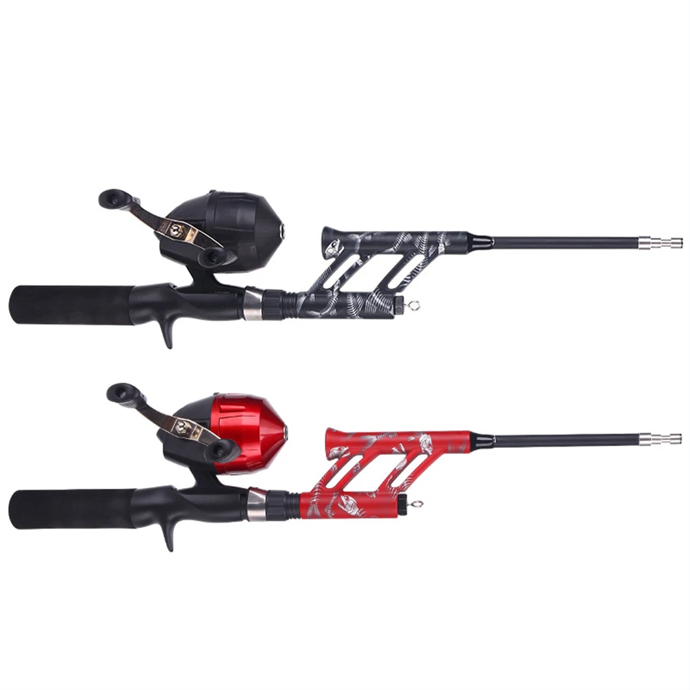 Телескопическая удочка и катушка 6-секционная Удочка с передаточным числом 3 0: 1