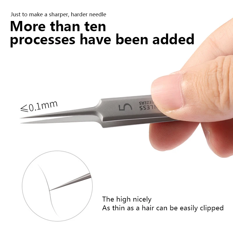 Пинцет Для Удаления чёрных точек из нержавеющей стали |