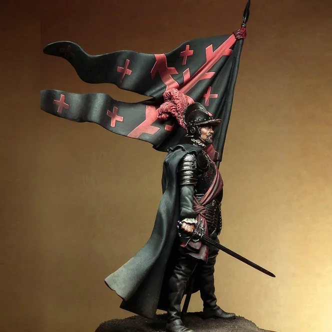 1/24 наборы моделей из смолы фигурка бесцветная и самособранная (специальное