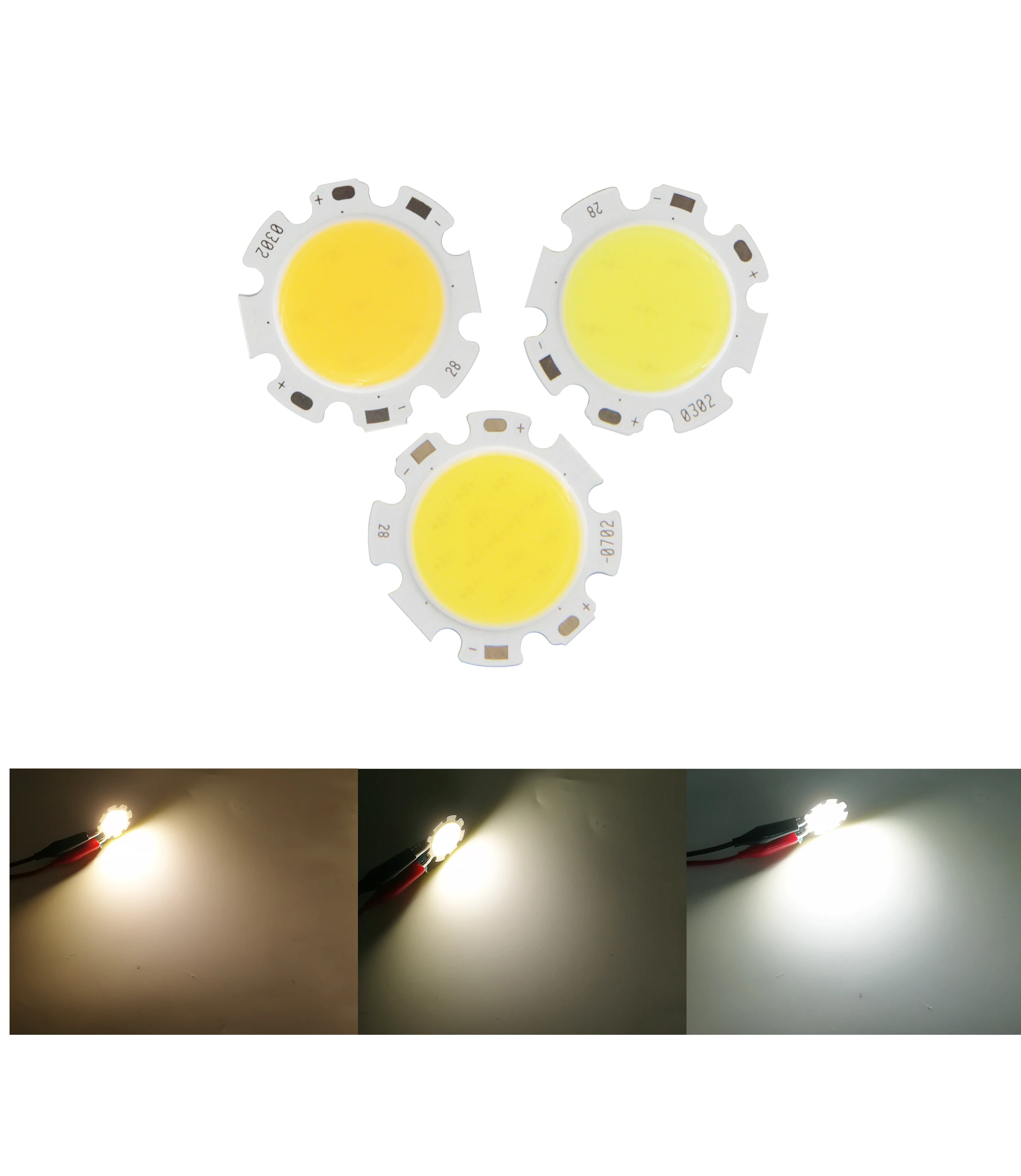 5 шт./лот светодиодный источник света постоянного тока 9 В-40 В 28x20 мм чип прожектор