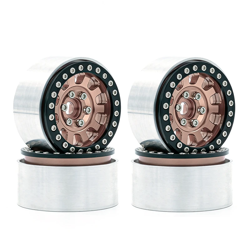 

-4 шт., металлический замок для гусеничного автомобиля Traxxas TRX4 Axial SCX10 1,9 AXI03007 RC4WD D90