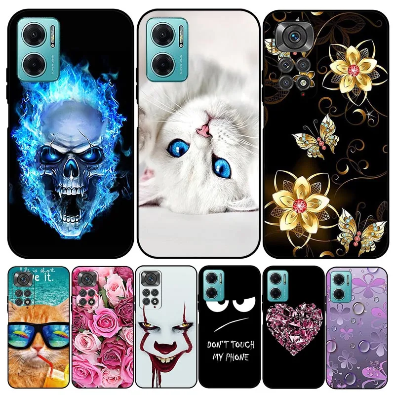 

TPU Phone Case For Xiaomi Redmi Note 11 11S Global Case Silicone Soft Back Cover For Redmi 10 5G Case For Redmi Note 11E 5G Capa