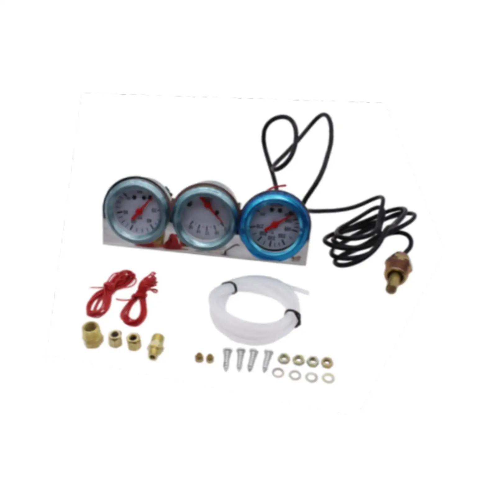 Автомобильный тройной манометр автомобильный аксессуар универсальный