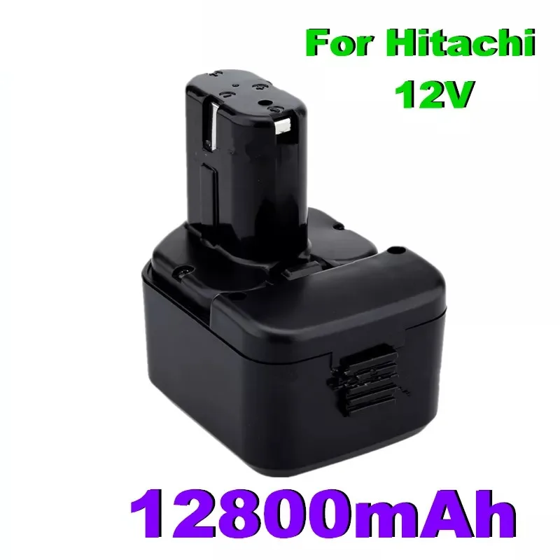 Высококачественная батарея 12800Mah 12V 12.8Ah для Hitachi EB1214S EB1220BL EB1212S WR12DMR CD4D DH15DV C5D ds 12DVF3 |