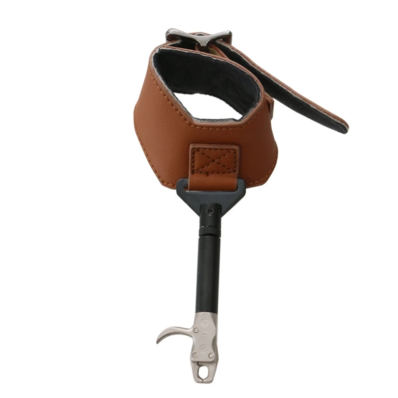 

Compound Bow Shooting Thumb Trigger Caliper Release Archery Wristband Release Drop Shipping