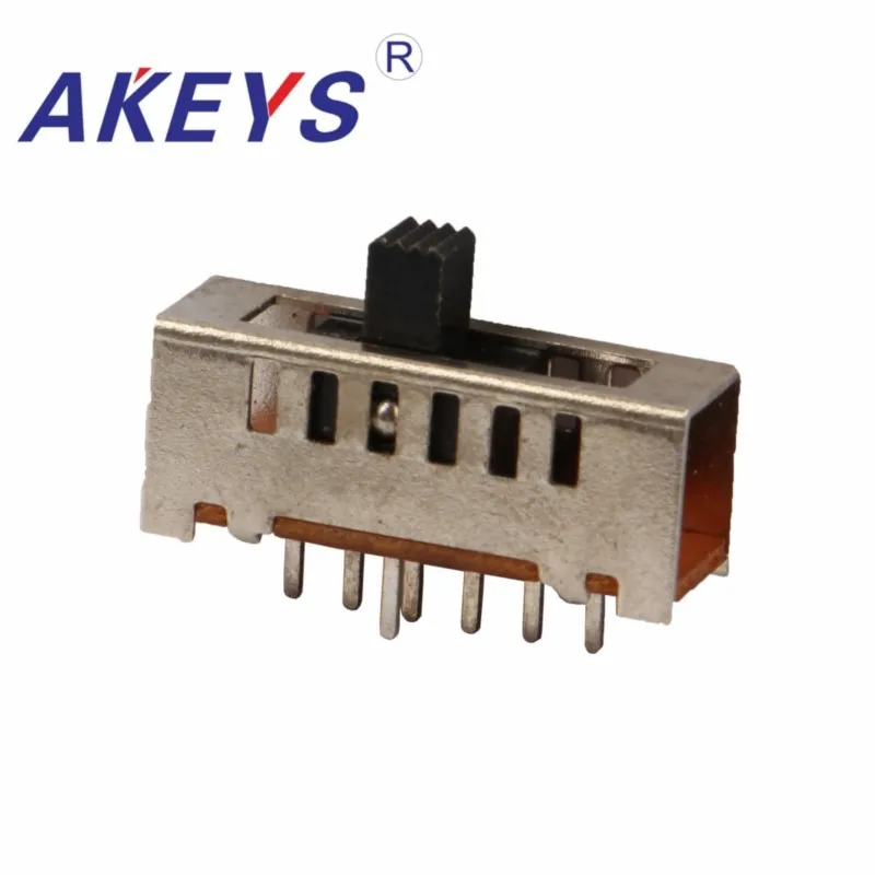 

10 шт. SS-16F03-G3 однополюсный шестипозиционный 6-позиционный ползунковый переключатель, 7-контактный ручка вертикального типа, высота могут быть настроены по индивидуальному заказу