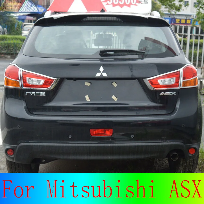 

For Mitsubishi ASX 2013-2018 ABS Chrome Exterior Parts Accessories Headlight Frame Tail Light Cover Vehicle Supplies Decoration