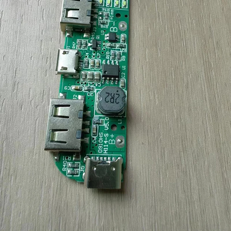 5В 2.4A двойной USB Micro/Type-C Мобильный Внешний аккумулятор литиевая батарея зарядное