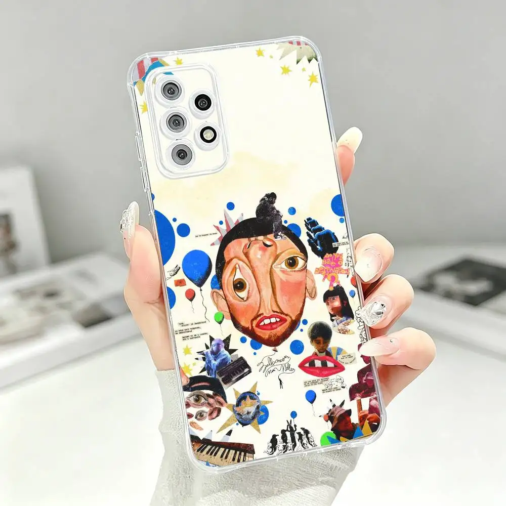Прозрачный мягкий силиконовый чехол для телефона Mac Miller Rapper Honor для Samsung S25 S24 S23 S22 S21 S20 S10 FE Note 20 Ultra Plus (art.: 3920dbab45eb5) - 3920dbab45eb5