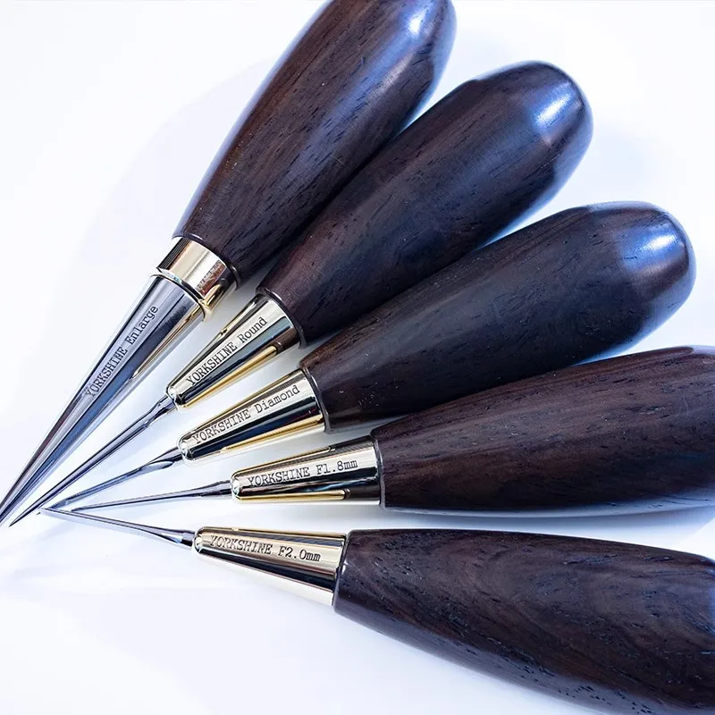 Кожаный швейный конус YORKSHINE круглый/алмазный/французский отверстие кожаный