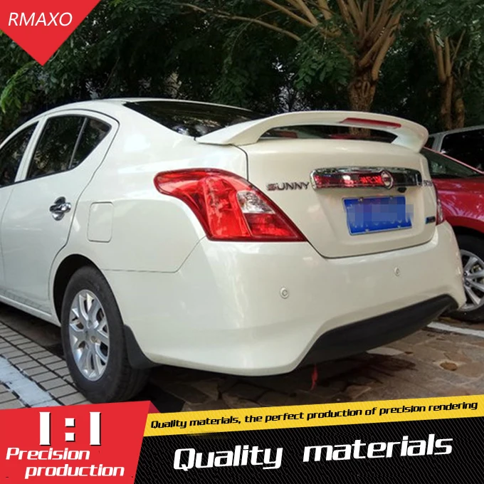 Спойлер для Nissan Sunny Versa спойлер из АБС-материала заднего крыла автомобиля задний