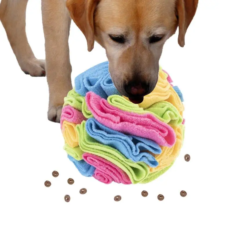 Fun Crinkly Plush Dog Enrichment Toys Mental Stimulation Interactive Dog Food Mat