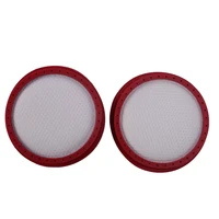 2pcs for dibea d18 d008pro hand held vacuum cleaner round washable filter meshes filter vacuum cleaner filter
