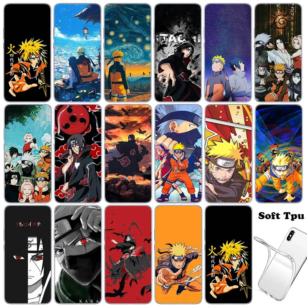 Чехол для телефона Kakashis Itachis akatsaksi Sasukes Motorola Moto G13 G14 G53 G54 G62 G72 G82 G84 E13 E20 G42 G32 G23 G22