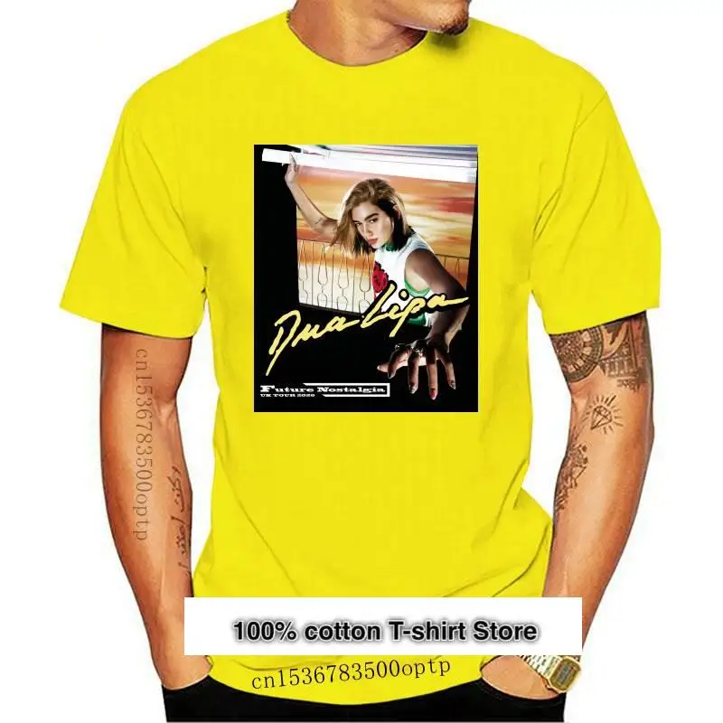 

Новые мужские и женские футболки dua-uk Lipa Tour 2021 Future ностальгия Panglaris Tshirs (1)