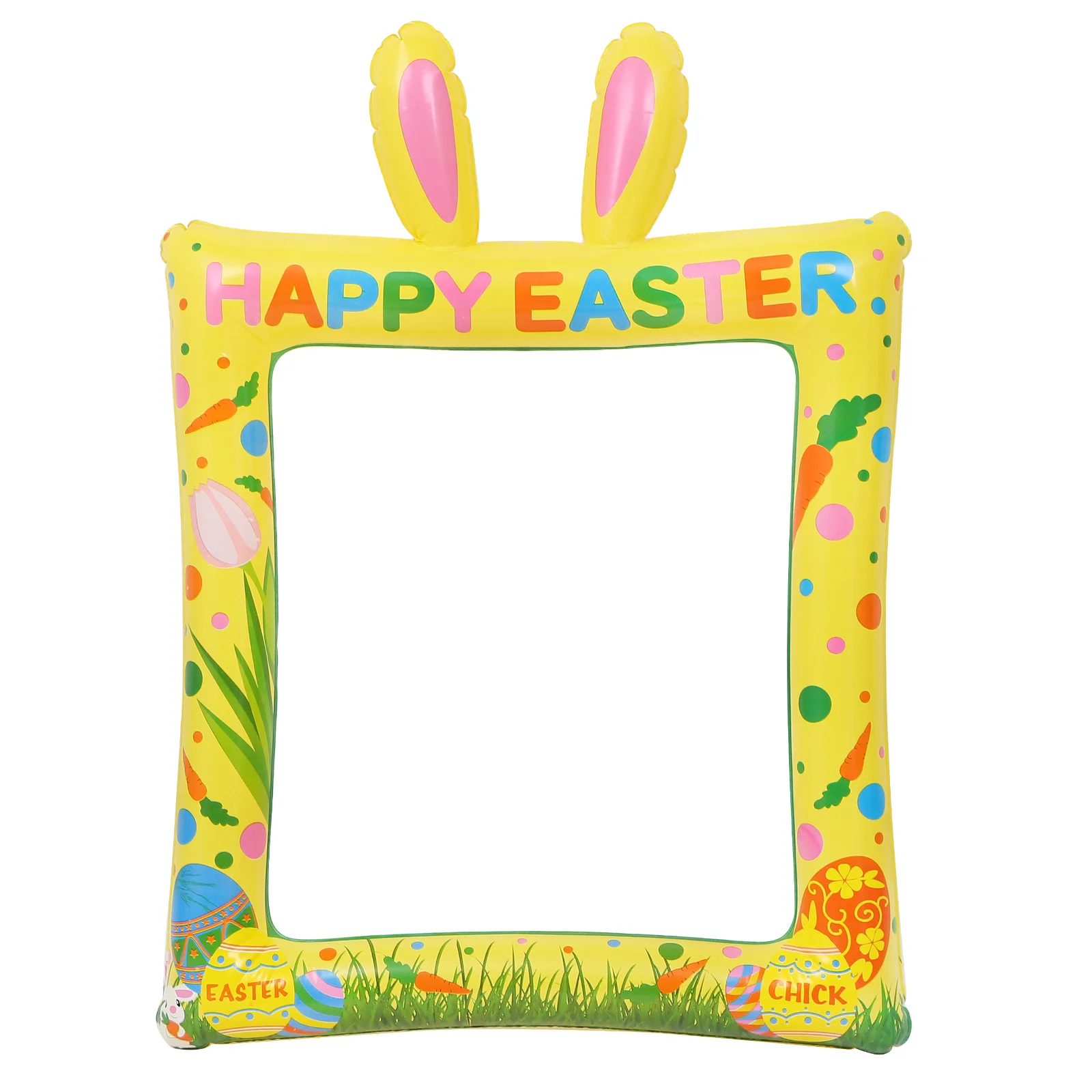 

Easter Frame Photo Inflatable Booth Party Prop Selfie Supplies Props Bunny Favors Photography Accessories Decorations Picture