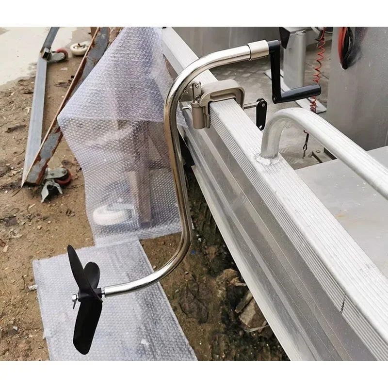 Новый тип ручной надувной лодки-весла пропеллер бесшумный энергосберегающий