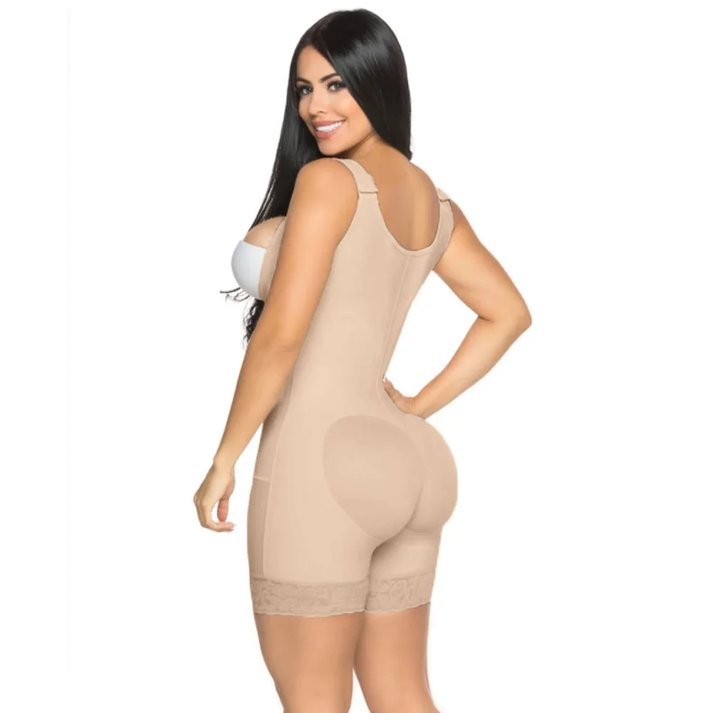 Корректирующее белье с высокой талией для контроля живота Fajas Colombiana тренажер