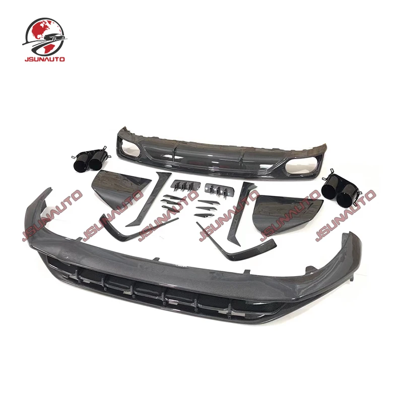 Автомобильная версия Q8 в стиле карбоновая передняя губа вентиляционные