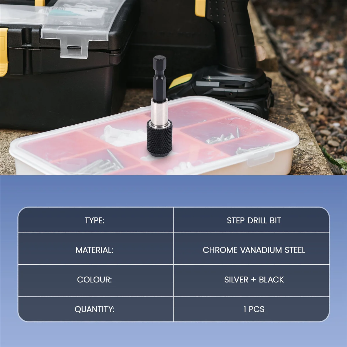 1/4 дюйма ударный привод с шестигранным хвостовиком быстроразъемный сменный