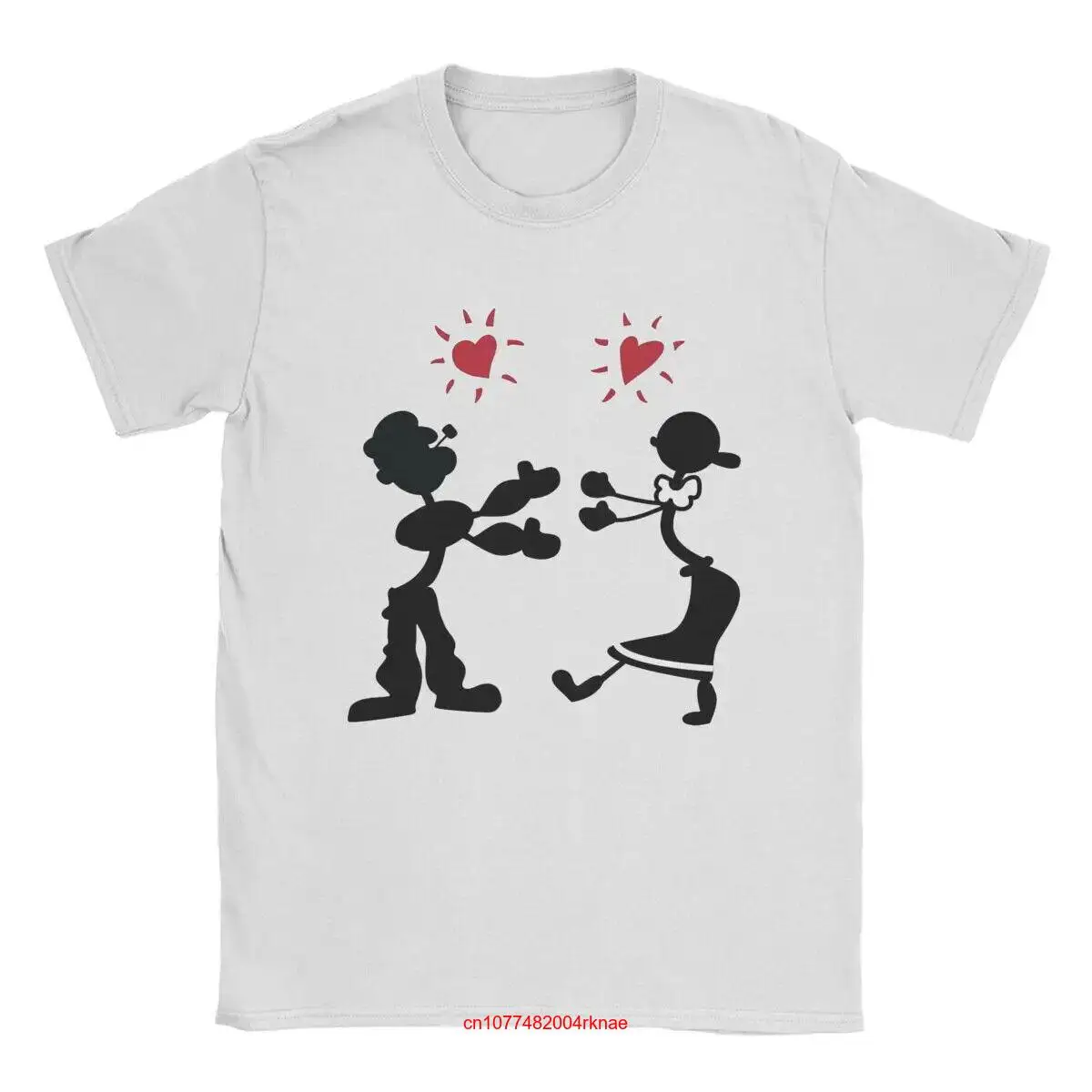 Popeyes And Olive Oyl мужская футболка Новинка Круглый воротник длинный или короткий