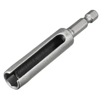 10mm nut driver 14 quick change hex shank slotted drill bit socket wrench tool cr v hand tools 100mm length