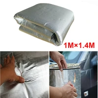 11 4m 5mm thickness car sound deadener mat noise bonnet insulation deadening for hood engine sticker