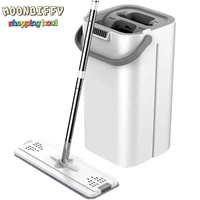 

Household Mop Flat Cleaning Tools Flooring Rectangle Mop Microfibre Wash Accessories Products Fregona Mopa Cleaning Tools