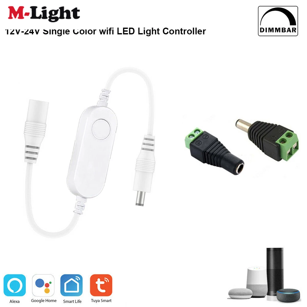 tuya Mini Monochrome wifi dimmer Controller Led Dimmable 505