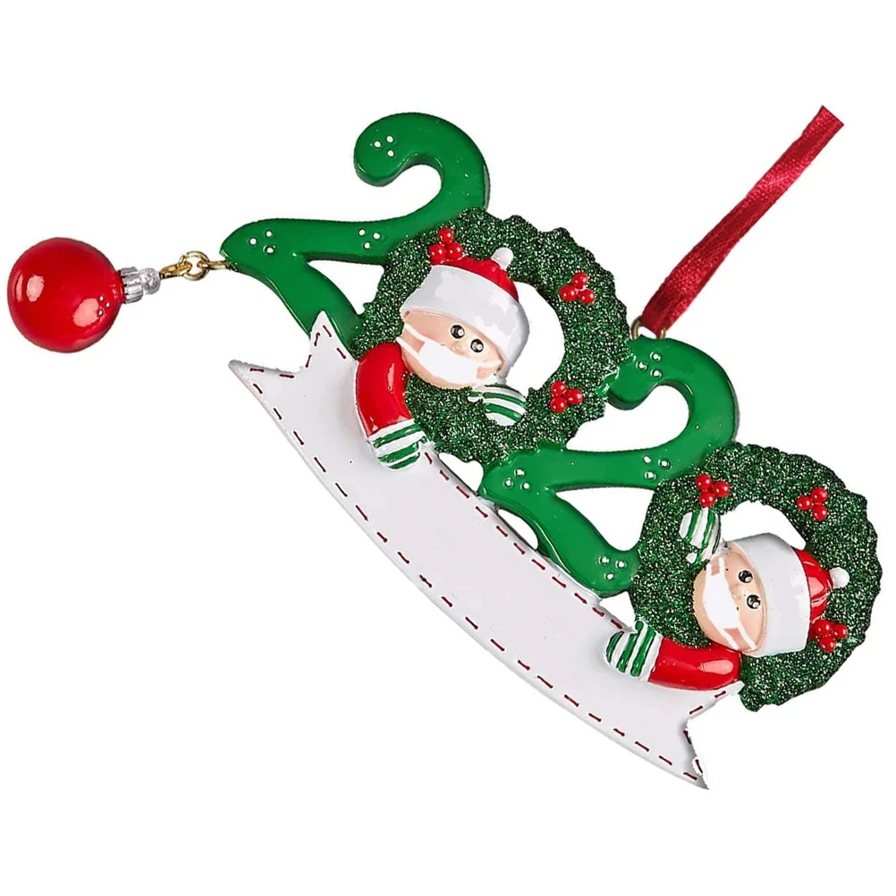 

1pc Adorable Name Wishes Pendant Xmas Door Hanging Decor Christmas Pendant