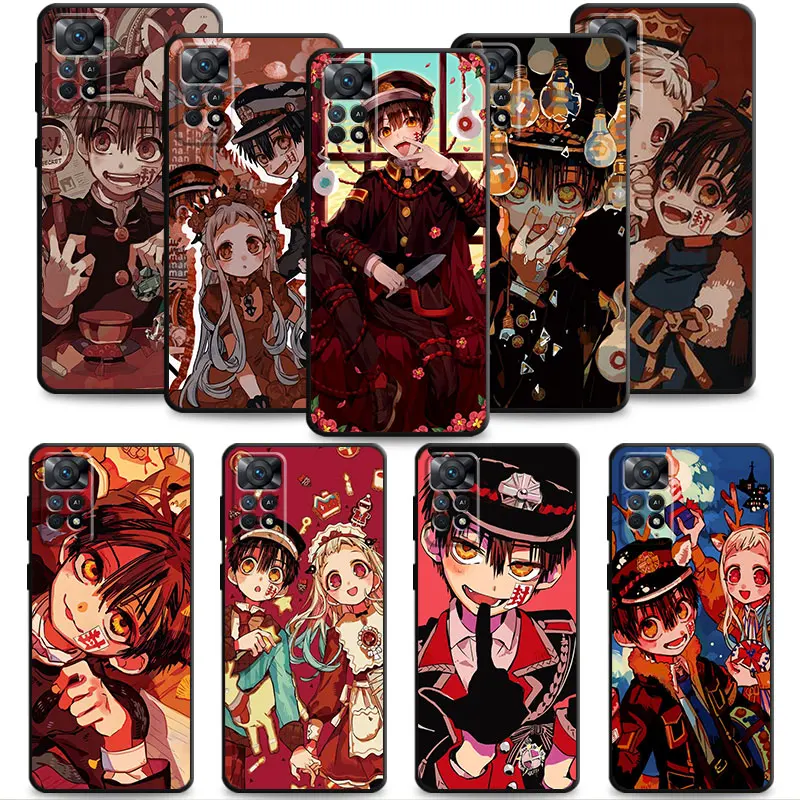 

Funda For Xiaomi Redmi Note 9C 9 11 9S 9A 10C 8T 10 Pro 8 K40 7A 8T Anime Cartoon Hanako Kun Etui