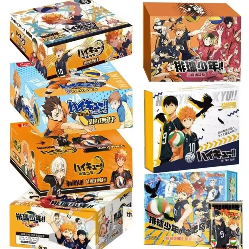 Фото Коллекционные карточки Haikyuu: Хината Шойо, Кагеяма Тобио, Цукишима Хотару – Аниме-персонажи, игрушки, подарки №1