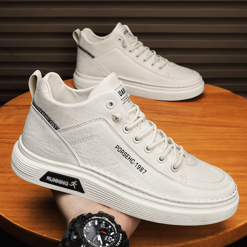 Кроссовки мужские на плоской подошве удобная повседневная Уличная обувь модные