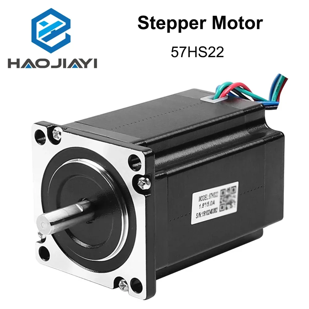 Двухфазный шаговый двигатель Leadshine 57HS22 NEMA23 5 A Длина 81 мм вал 8