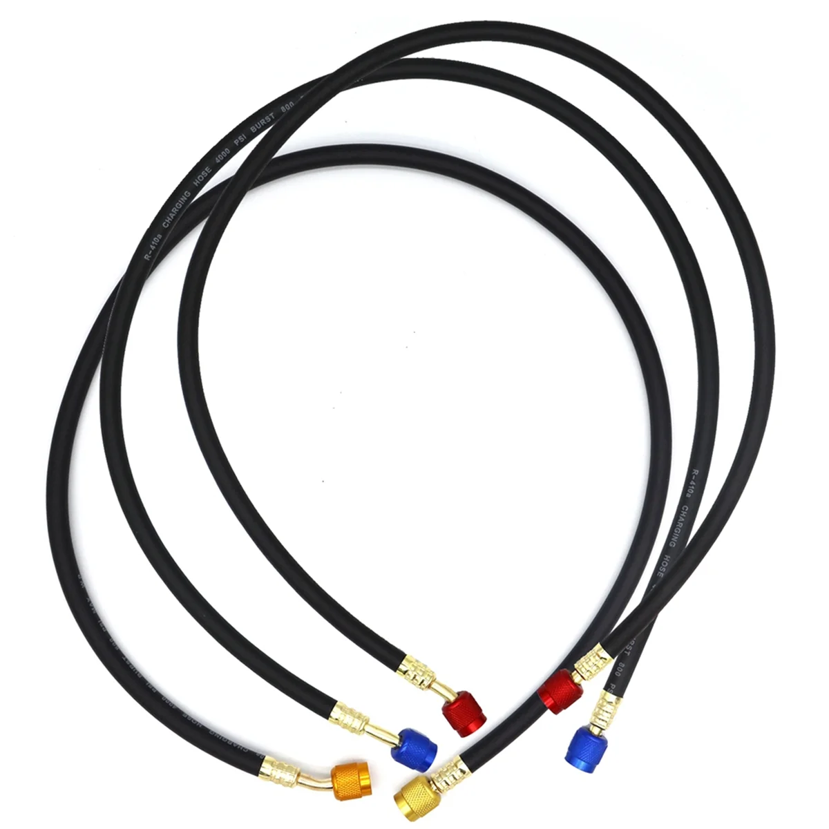 R410A 1/4 дюйма SAE Набор заправочных шлангов HVAC Шланги для зарядки хладагента