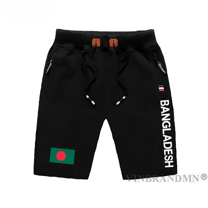 Бангладеш мужские шорты пляжные новые с флагом для тренировок на молнии карманом