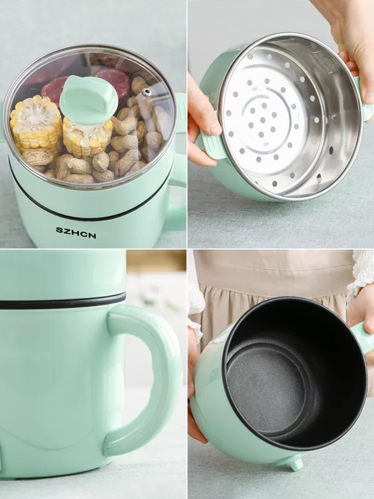 

Многофункциональная электрическая мини-машина для приготовления пищи, бытовая многофункциональная одноуровневая/Двухуровневая Горячая к...